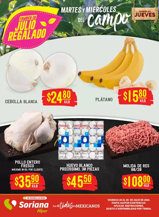 Catálogo Soriana Híper en Ciudad Juárez | Ofertas y gangas exclusivas | 2026-07-28T00:00:00.000Z - 2026-07-30T00:00:00.000Z
