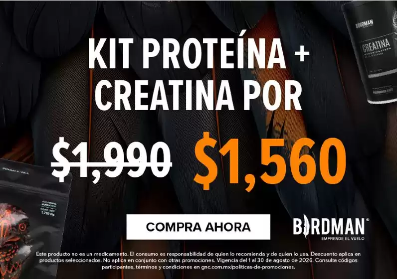 Catálogo GNC en San Isidro Crespo | Gangas exclusivas | 2026-08-01T00:00:00.000Z - 2026-08-30T00:00:00.000Z