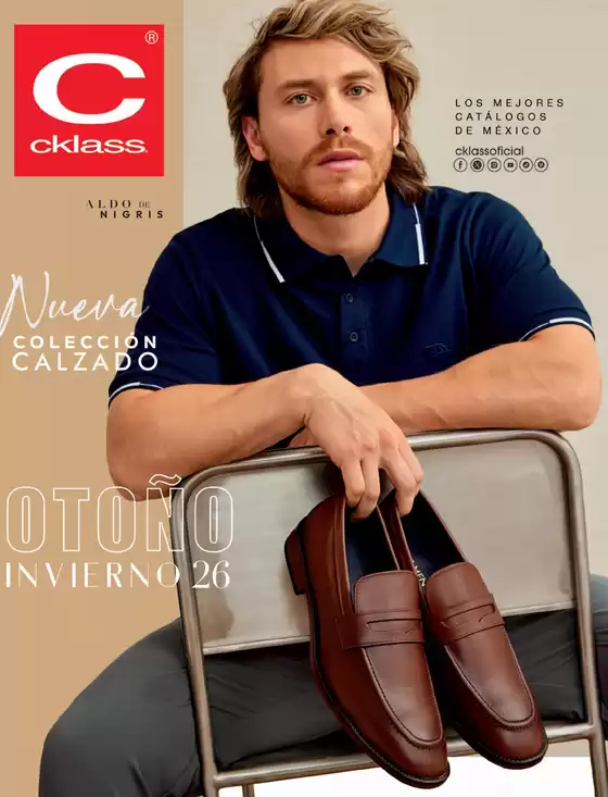 Catálogo Cklass en Jilotepec de Molina Enríquez | CALZADO CABALLERO | 2026-09-01T00:00:00.000Z - 2027-02-28T00:00:00.000Z