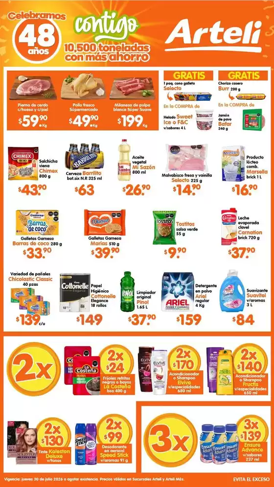 Catálogo Arteli express | Ofertas Arteli express | 2026-07-30T00:00:00.000Z - 2026-07-30T00:00:00.000Z