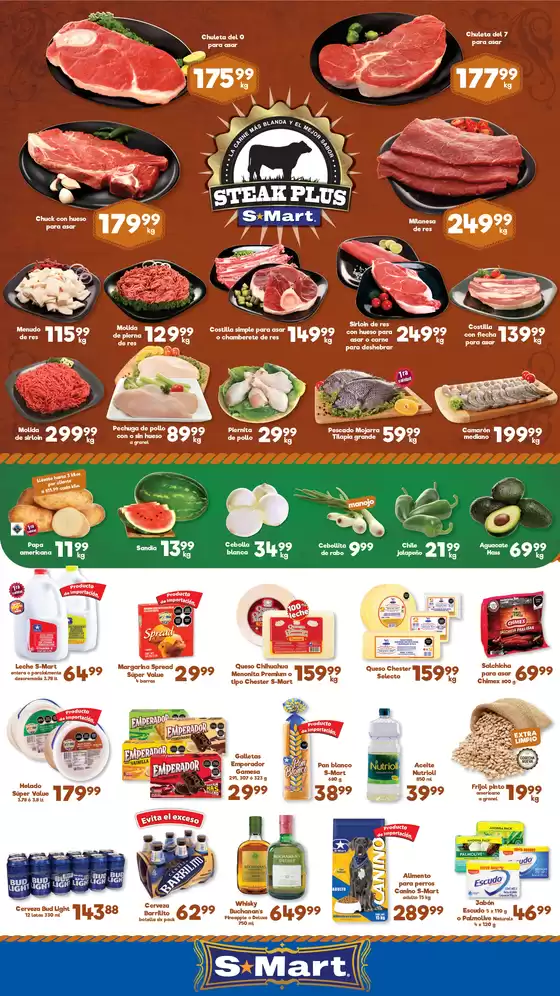 Catálogo S-Mart | Ofertas S-Mart juarez | 2026-07-31T00:00:00.000Z - 2026-08-03T00:00:00.000Z