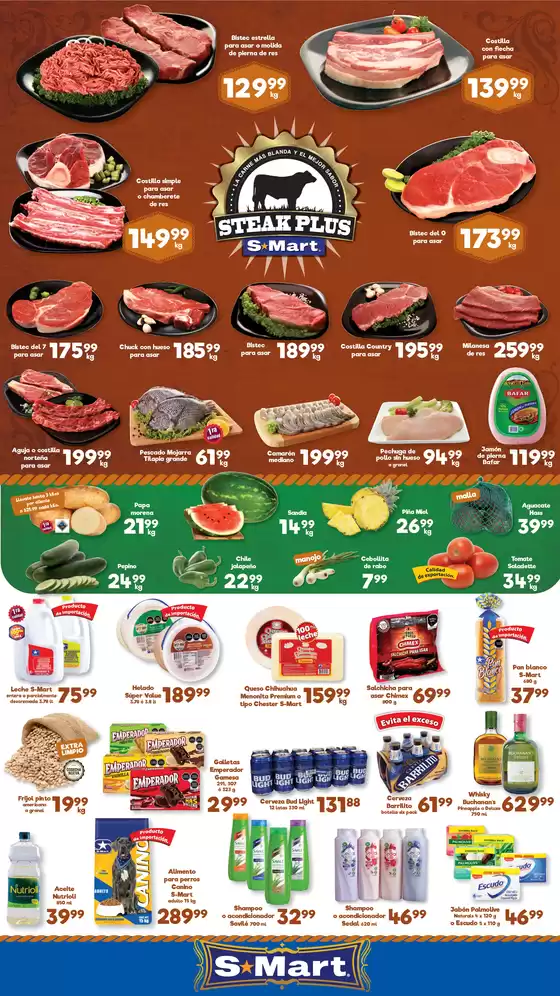 Catálogo S-Mart | Ofertas S-Mart matamoros | 2026-07-31T00:00:00.000Z - 2026-08-03T00:00:00.000Z