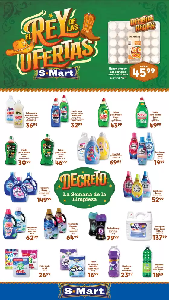 Catálogo S-Mart | Ofertas S-Mart laredo | 2026-07-31T00:00:00.000Z - 2026-08-03T00:00:00.000Z