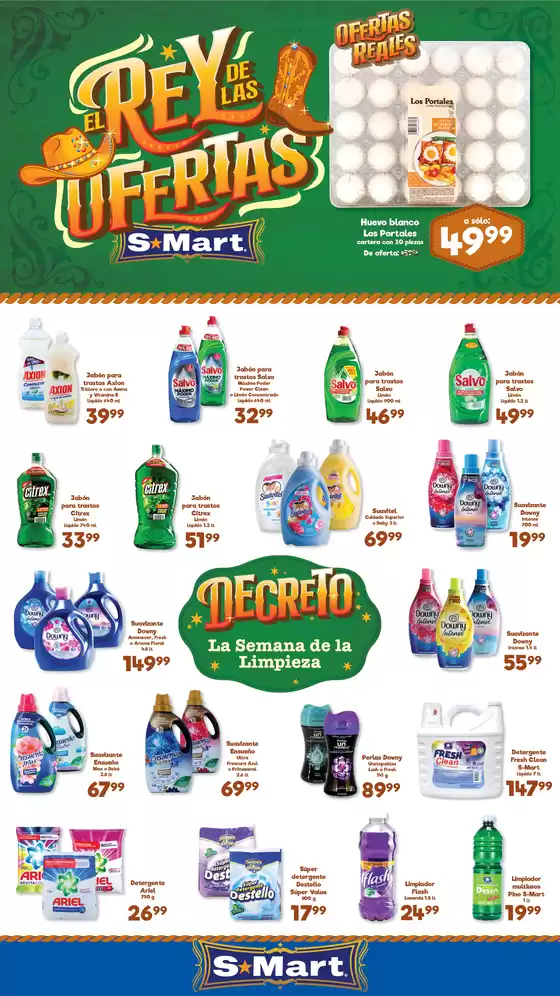 Catálogo S-Mart | Ofertas S-Mart monterrey | 2026-07-31T00:00:00.000Z - 2026-08-03T00:00:00.000Z