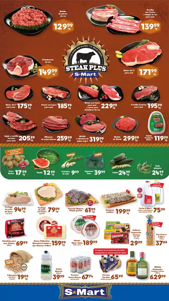 Catálogo S-Mart | Ofertas S-Mart monterrey | 2026-07-31T00:00:00.000Z - 2026-08-03T00:00:00.000Z
