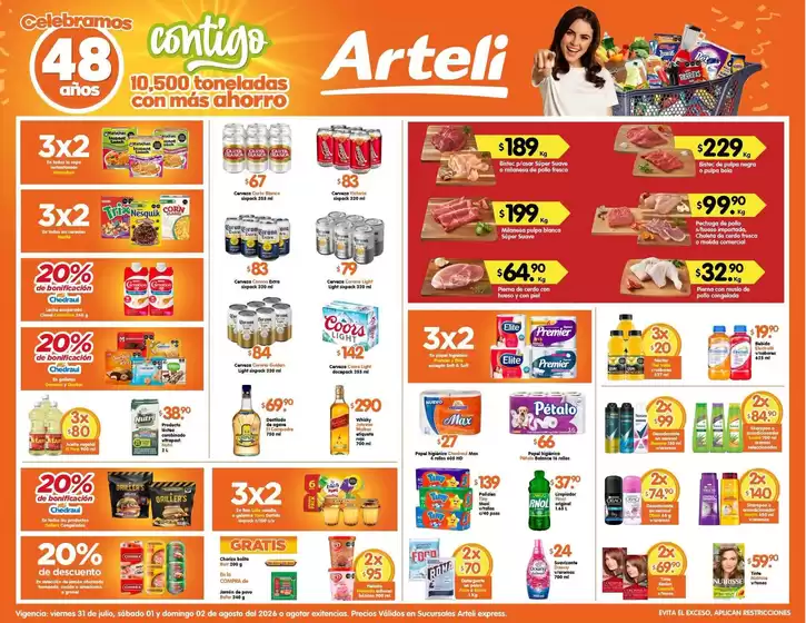 Catálogo Arteli | Ofertas Arteli | 2026-07-31T00:00:00.000Z - 2026-08-02T00:00:00.000Z