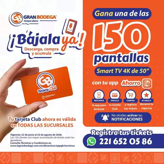 Catálogo La gran bodega | Ofertas La gran bodega | 2026-06-22T00:00:00.000Z - 2026-08-22T00:00:00.000Z
