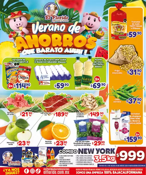 Catálogo El Florido | VOLANTE TIJUANA WEB 20 | 2026-08-03T00:00:00.000Z - 2026-08-06T00:00:00.000Z