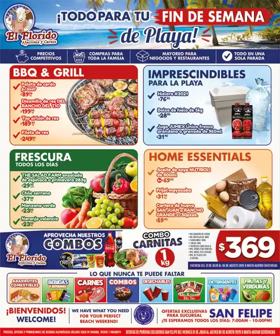 Catálogo El Florido | VOLANTE SAN FELIPE WEB 18 | 2026-08-03T00:00:00.000Z - 2026-08-06T00:00:00.000Z