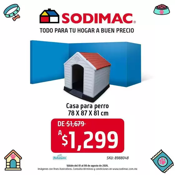 Catálogo Sodimac Constructor | Grandes descuentos en productos seleccionados | 2026-08-01T00:00:00.000Z - 2026-08-08T00:00:00.000Z