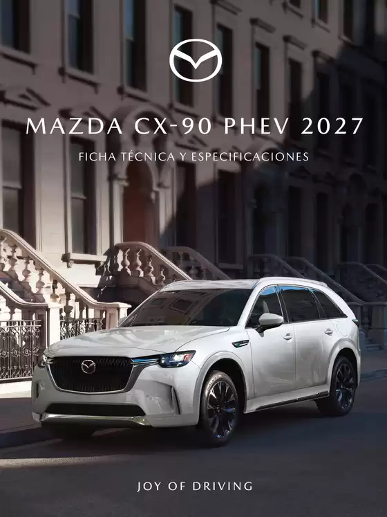 Catálogo Mazda | Ficha tecnica mazda cx 90 phev 2027 | 2026-08-03T00:00:00.000Z - 2027-08-03T00:00:00.000Z