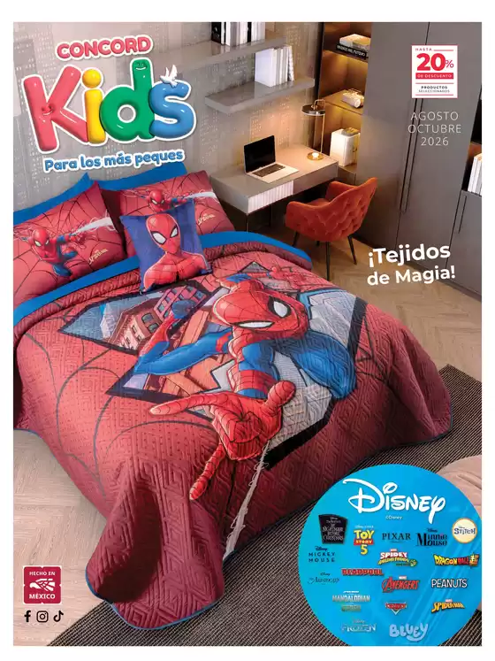Catálogo Colchas Concord en Villahermosa | Ofertas principales para todos los cazadores de gangas | 2026-08-01T00:00:00.000Z - 2026-10-31T00:00:00.000Z