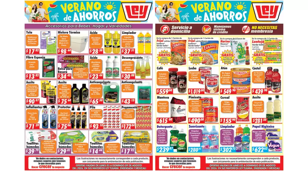 Catálogo Casa Ley | Excelente oferta para todos los clientes | 2026-08-03T00:00:00.000Z - 2026-08-09T00:00:00.000Z