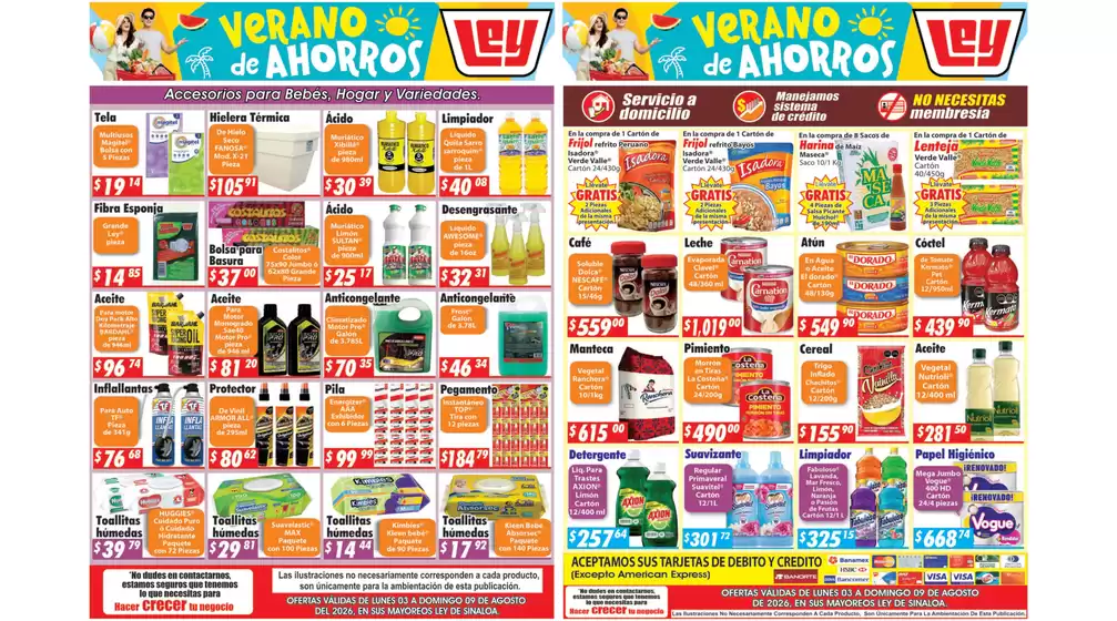 Catálogo Casa Ley | Excelente oferta para cazadores de gangas | 2026-08-03T00:00:00.000Z - 2026-08-09T00:00:00.000Z