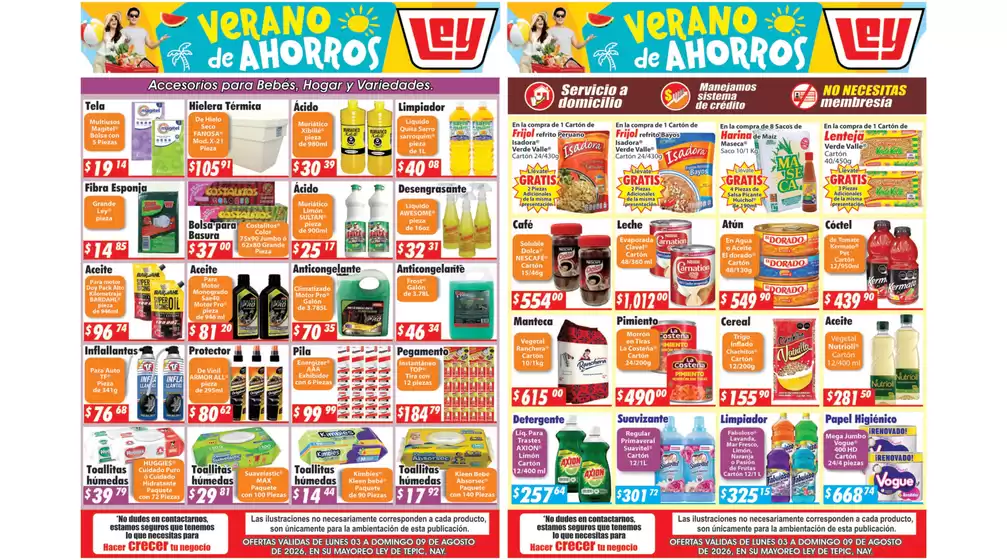 Catálogo Casa Ley | Nuestras mejores gangas | 2026-08-03T00:00:00.000Z - 2026-08-09T00:00:00.000Z