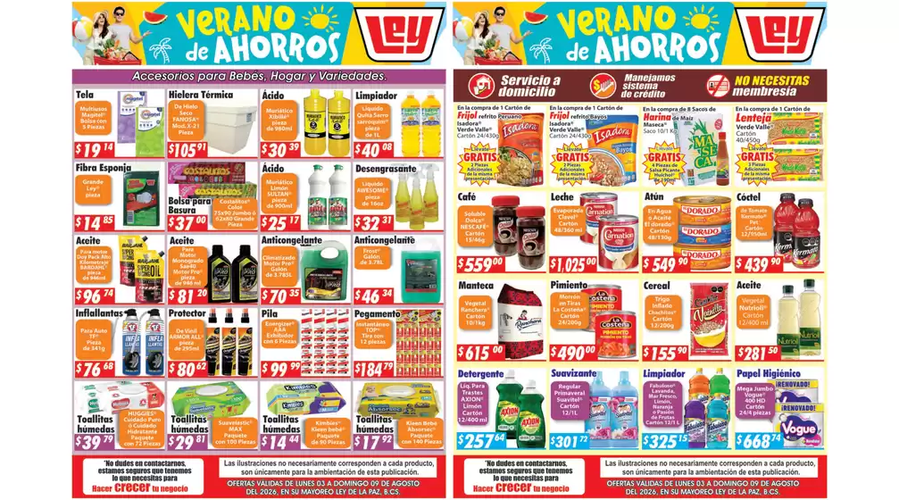 Catálogo Casa Ley | Grandes descuentos en productos seleccionados | 2026-08-03T00:00:00.000Z - 2026-08-09T00:00:00.000Z