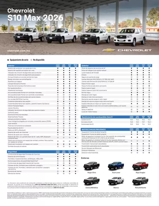 Catálogo Chevrolet en General Miguel Alemán (Potrero Nuevo) | Ficha Tecnica S10MAX 2026 | 2026-08-03T00:00:00.000Z - 2026-08-17T00:00:00.000Z