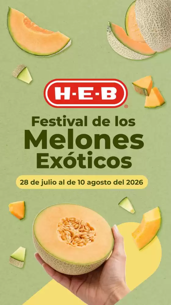 Catálogo HEB | Festival de los Melones | 2026-08-04T00:00:00.000Z - 2026-08-10T00:00:00.000Z