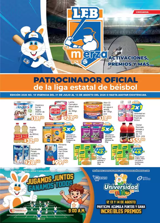Catálogo Merza | Ofertas Merza | 2026-08-04T00:00:00.000Z - 2026-08-13T00:00:00.000Z