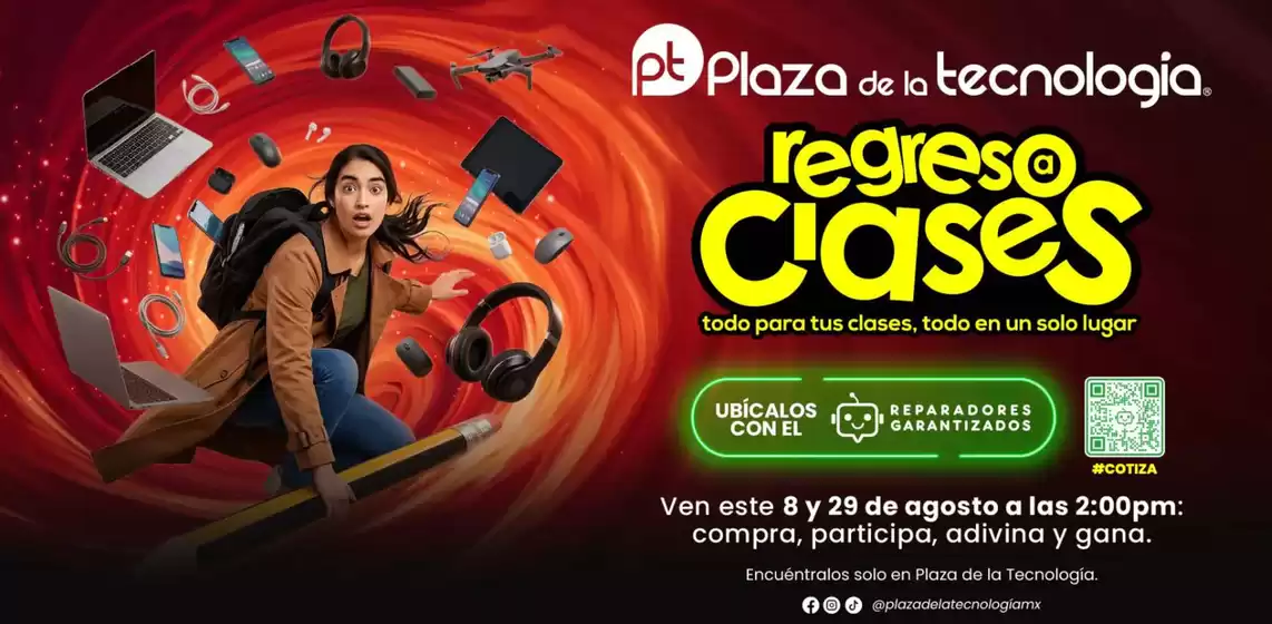 Catálogo Plaza de la Tecnología | Regreso a clases | 2026-08-04T00:00:00.000Z - 2026-08-29T00:00:00.000Z