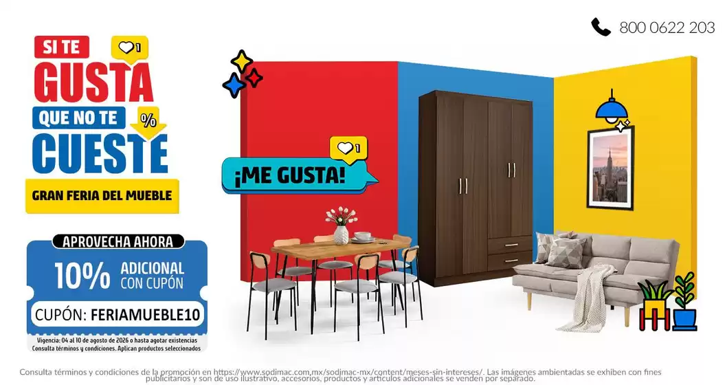 Catálogo Sodimac Homecenter | Ofertas para cazadores de gangas | 2026-08-04T00:00:00.000Z - 2026-08-10T00:00:00.000Z