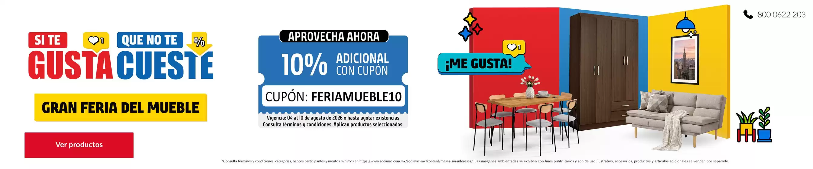 Catálogo Sodimac Homecenter | Ofertas Sodimac Homecenter | 2026-08-04T00:00:00.000Z - 2026-08-10T00:00:00.000Z