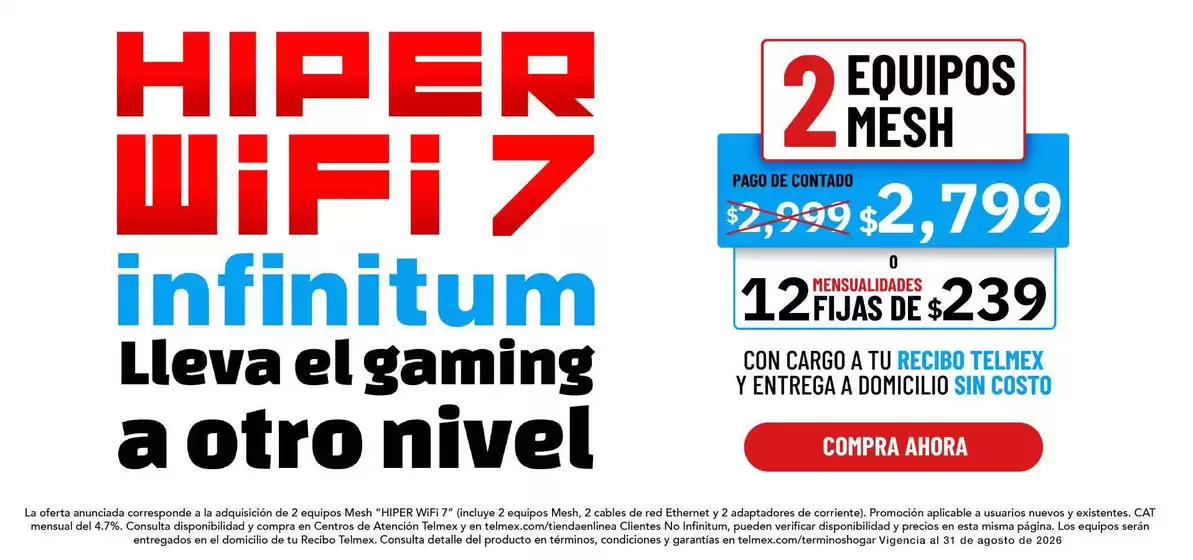 Catálogo Telmex | Ofertas Telmex | 2026-08-05T00:00:00.000Z - 2026-08-31T00:00:00.000Z