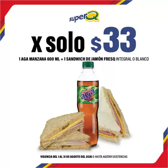 Catálogo Super Q | Ofertas especiales atractivas para todos | 2026-08-01T00:00:00.000Z - 2026-08-31T00:00:00.000Z