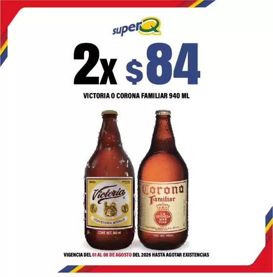 Catálogo Super Q | Ofertas para cazadores de gangas | 2026-08-01T00:00:00.000Z - 2026-08-08T00:00:00.000Z