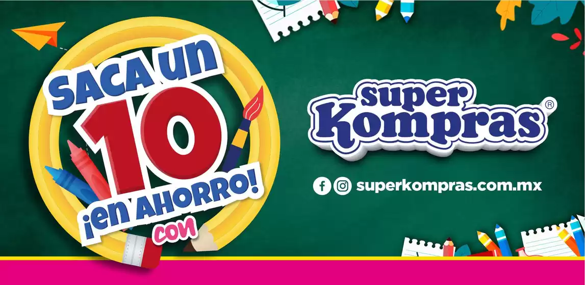Catálogo Super kompras | Gangas y ofertas actuales | 2026-08-06T00:00:00.000Z - 2026-08-23T00:00:00.000Z