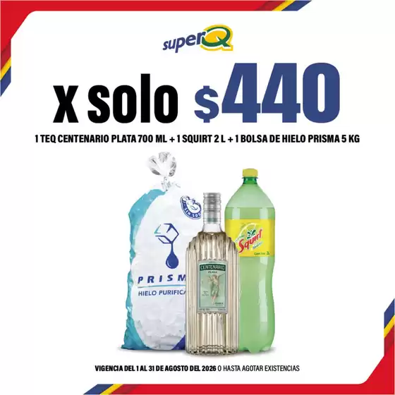 Catálogo Super Q | Ofertas principales para todos los cazadores de gangas | 2026-08-01T00:00:00.000Z - 2026-08-31T00:00:00.000Z
