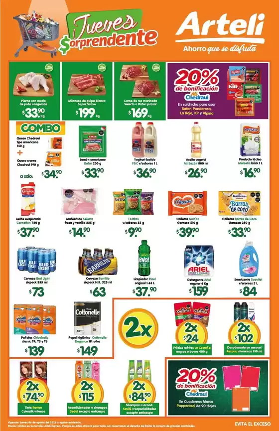 Catálogo Arteli en Acapulco de Juárez | Ofertas Arteli | 2026-08-06T00:00:00.000Z - 2026-08-06T00:00:00.000Z