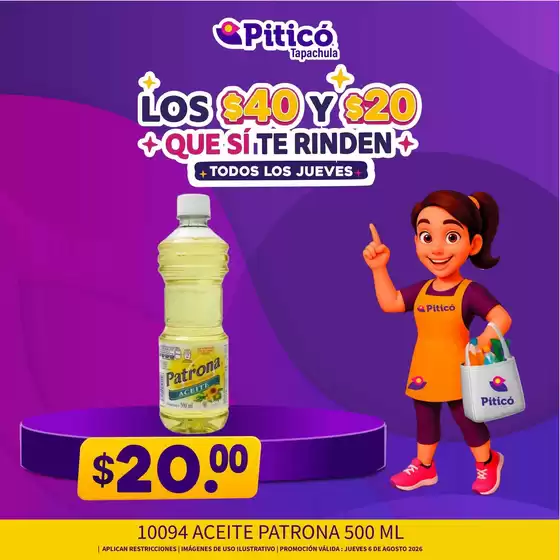 Catálogo Piticó | Ofertas especiales para ti | 2026-08-06T00:00:00.000Z - 2026-08-06T00:00:00.000Z