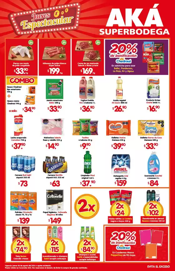 Catálogo AKÁ Superbodega | Ofertas AKÁ Superbodega | 2026-08-06T00:00:00.000Z - 2026-08-06T00:00:00.000Z