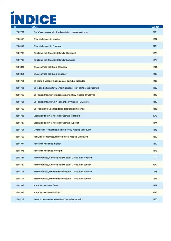 Catálogo Europamundo | Cruceros fluviales 2025 2027 | 2026-08-07T00:00:00.000Z - 2026-08-21T00:00:00.000Z