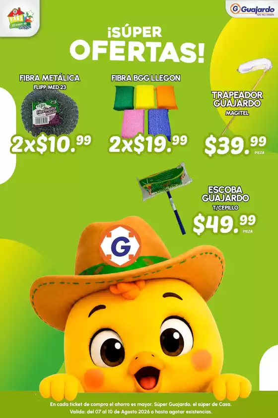 Catálogo Guajardo | Super ofertas! | 2026-08-07T00:00:00.000Z - 2026-08-10T00:00:00.000Z