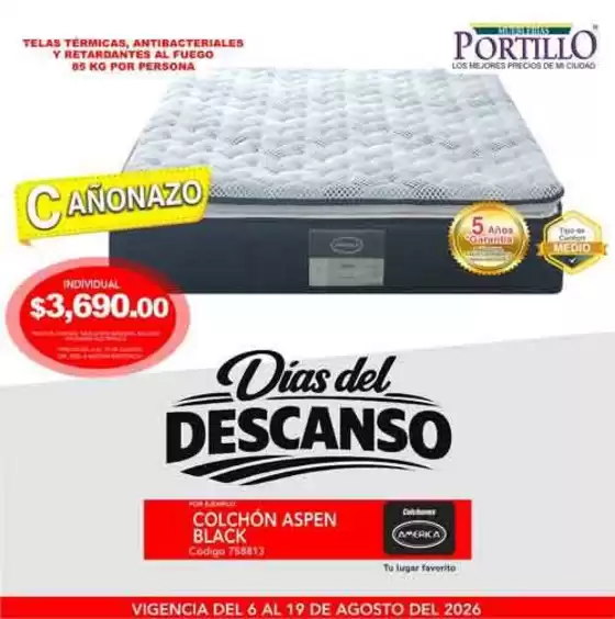 Catálogo Mueblerías Portillo | Ofertas y gangas exclusivas | 2026-08-06T00:00:00.000Z - 2026-08-19T00:00:00.000Z