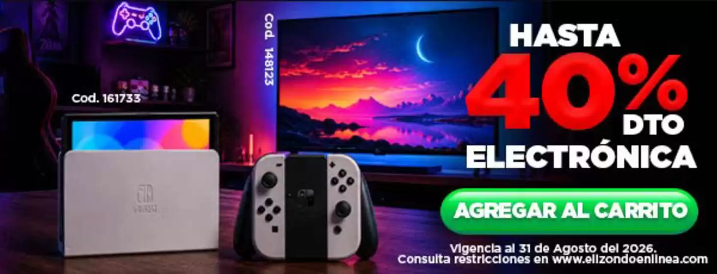 Catálogo Elizondo | Promos | 2026-08-07T00:00:00.000Z - 2026-08-31T00:00:00.000Z