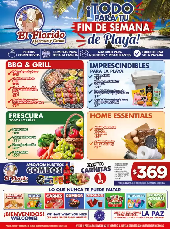 Catálogo El Florido en Copándaro de Galeana | VOLANTE LA PAZ WEB 37 | 2026-08-10T00:00:00.000Z - 2026-08-13T00:00:00.000Z