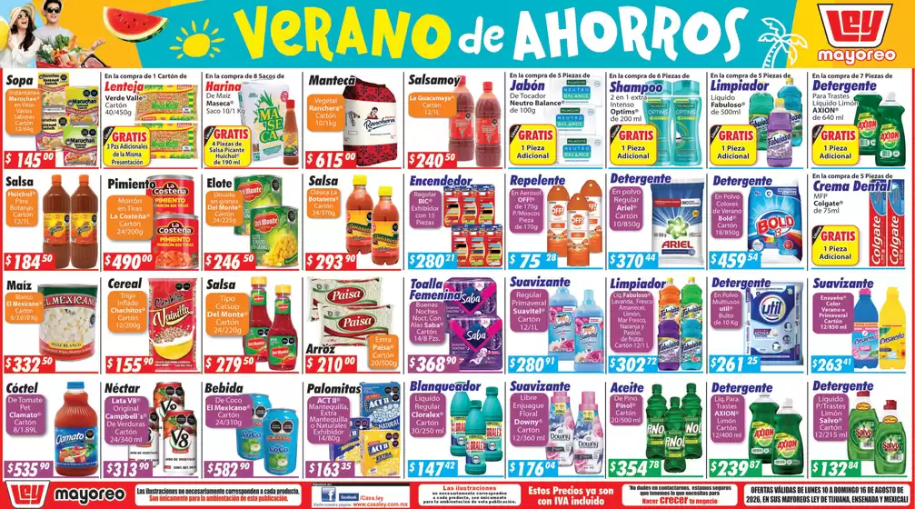 Catálogo Casa Ley | Descubre ofertas atractivas | 2026-08-10T00:00:00.000Z - 2026-08-16T00:00:00.000Z
