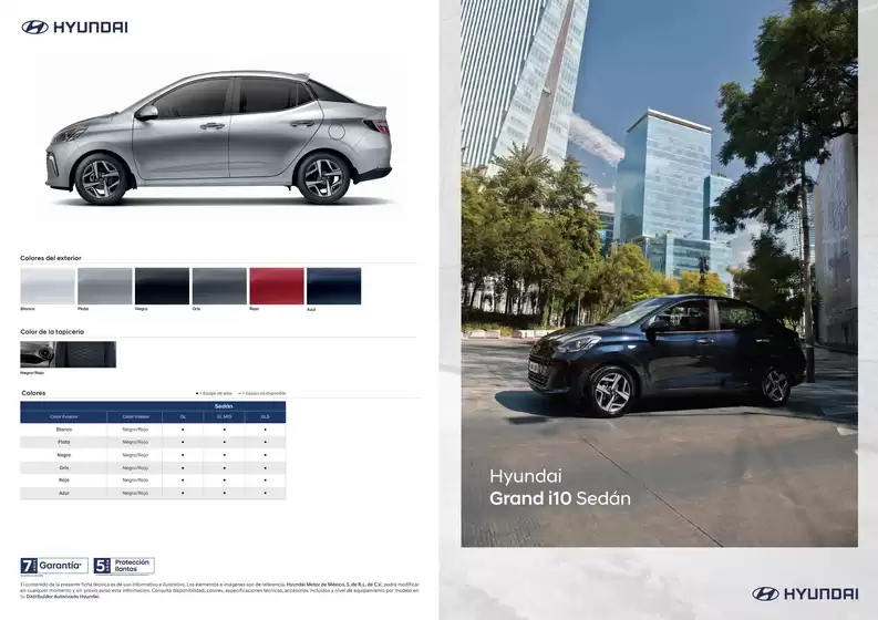 Catálogo Hyundai | Hyundai GRAND i10 SEDÁN | 2026-08-11T00:00:00.000Z - 2026-08-25T00:00:00.000Z