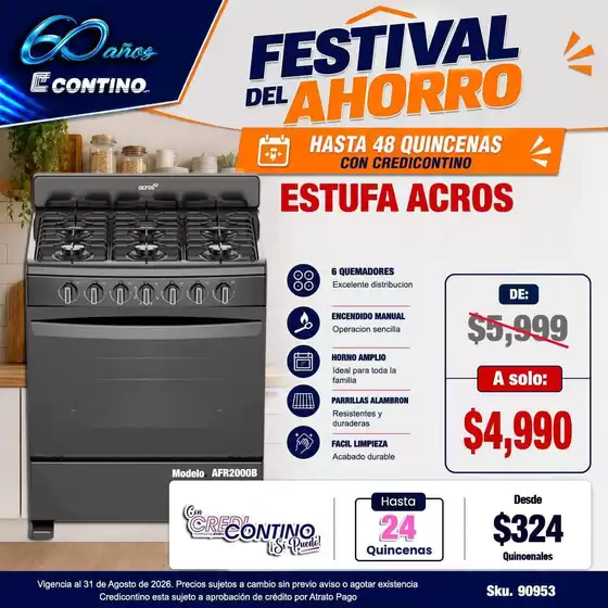 Catálogo Contino | Descuentos y promociones | 2026-08-11T00:00:00.000Z - 2026-08-31T00:00:00.000Z