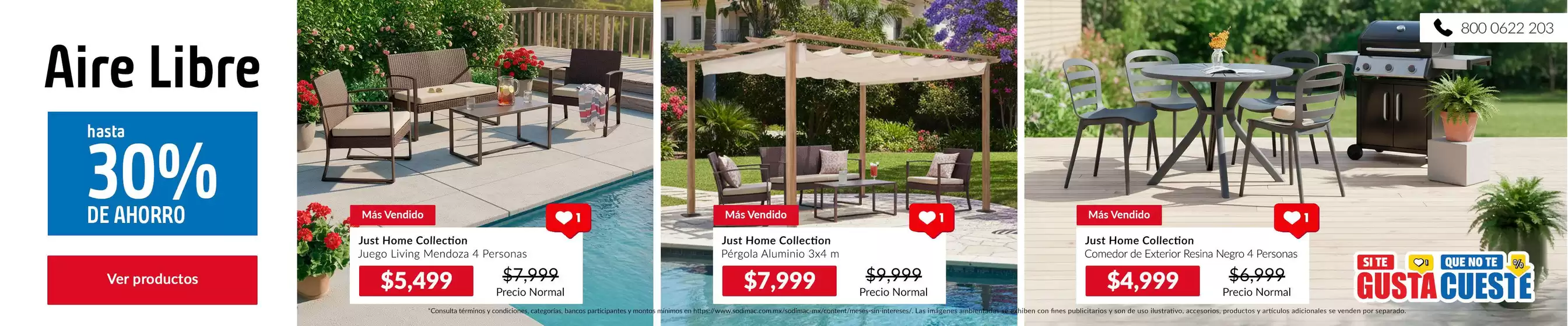 Catálogo Sodimac Homecenter | Ofertas Sodimac Homecenter | 2026-08-11T00:00:00.000Z - 2026-08-31T00:00:00.000Z