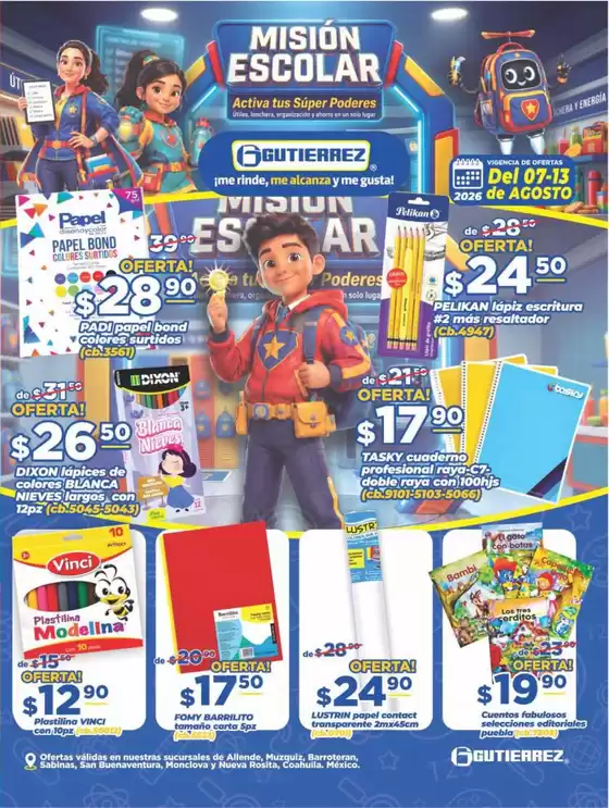 Catálogo Super Gutierrez | Ofertas principales para todos los clientes | 2026-08-07T00:00:00.000Z - 2026-08-13T00:00:00.000Z
