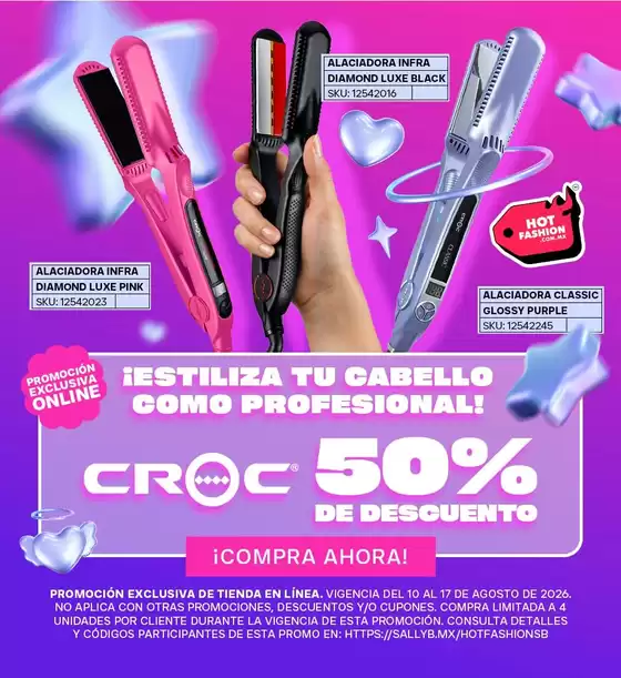 Catálogo Sally Beauty | Ofertas Sally Beauty | 2026-08-10T00:00:00.000Z - 2026-08-17T00:00:00.000Z