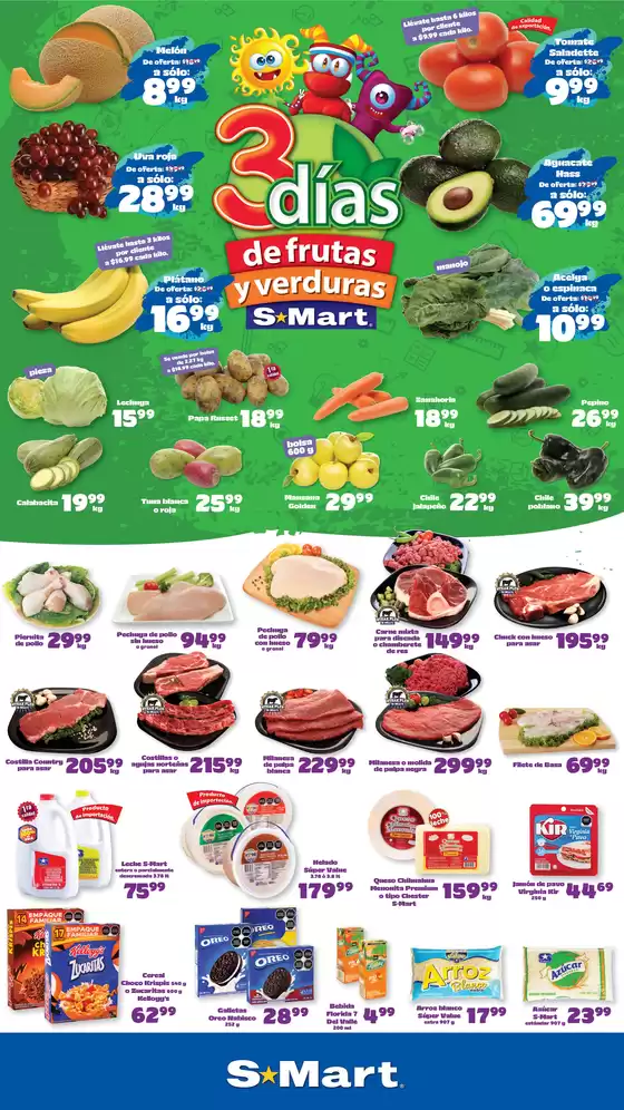 Catálogo S-Mart | Ofertas S-Mart monterrey | 2026-08-11T00:00:00.000Z - 2026-08-13T00:00:00.000Z