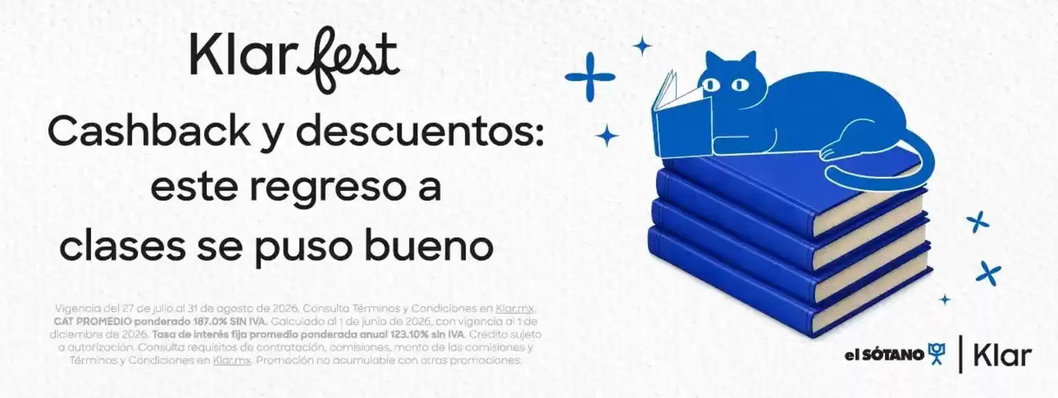 Catálogo El Sótano | Promo | 2026-08-12T00:00:00.000Z - 2026-08-31T00:00:00.000Z