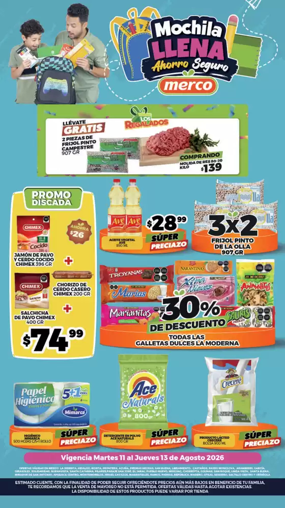 Catálogo Merco | Folleto semanal del 7 al 13 Agosto | 2026-08-12T00:00:00.000Z - 2026-08-13T00:00:00.000Z