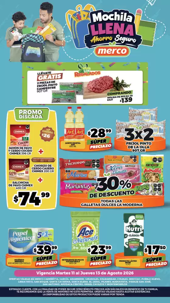 Catálogo Merco | Folleto semanal del 7 al 13 Agosto NL | 2026-08-12T00:00:00.000Z - 2026-08-13T00:00:00.000Z