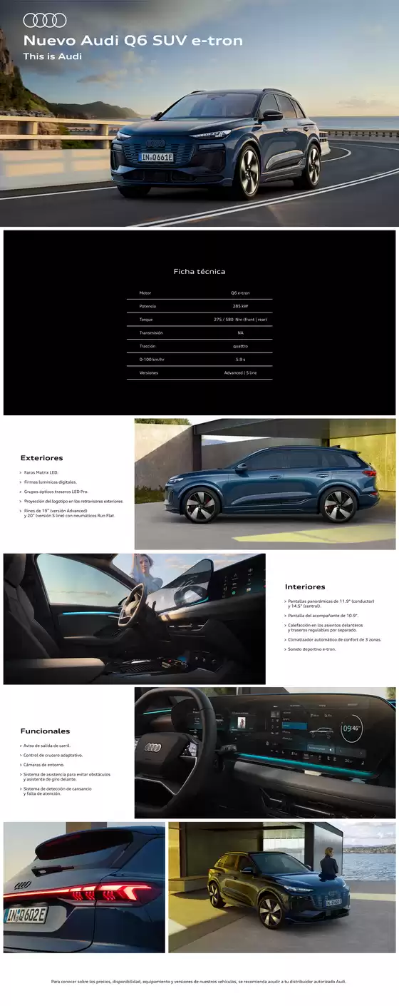 Catálogo Audi | Audi etronq6 | 2026-08-12T00:00:00.000Z - 2026-08-26T00:00:00.000Z